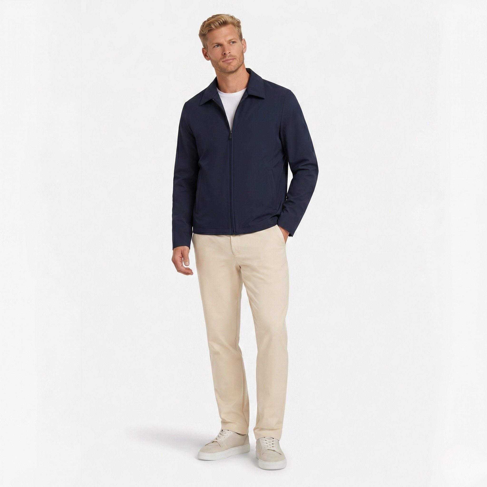 Men's Zip Jacket Blouson Regular Fit