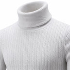 Men's Knit Jumper Slim Fit — White — view 4