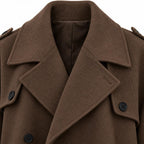Women's Overcoat — Brown Coat — view 6